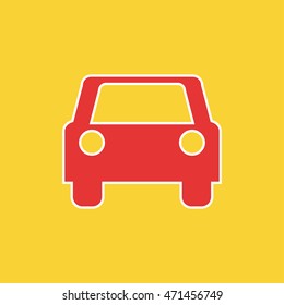 Car  icon Retro Design ,vector