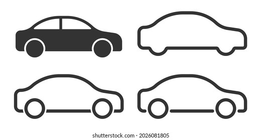 93,746 Car Silhouette Vector Line Images, Stock Photos & Vectors ...