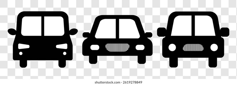 Car icon set. for mobile concept and web design.