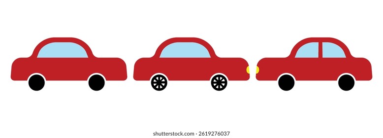 Car icon set. car vector icon.