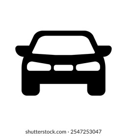 Car icon set. Vector illustration.
