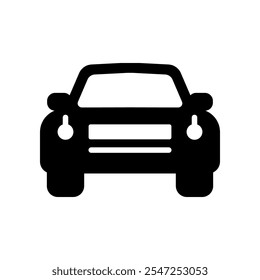 Conjunto de iconos de coche. Ilustración vectorial.