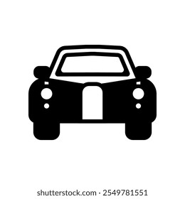 Car icon set. Vector illustration.