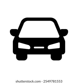 Car icon set. Vector illustration.