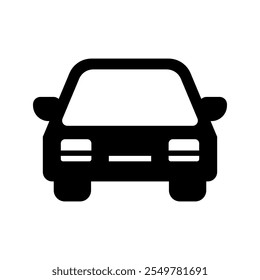 Car icon set. Vector illustration.