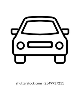 Car icon set. Vector illustration.