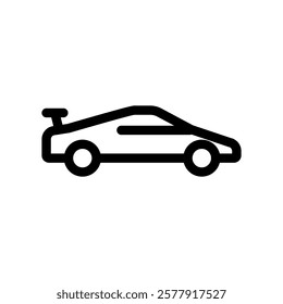 Car icon set. Vector illustration.