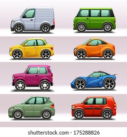 car icon set-4