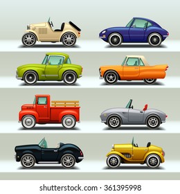 car icon set-8