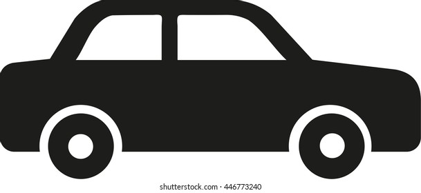 Car icon side view