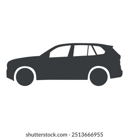 Car icon. Car side view. car icon vector illustration.