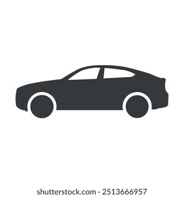 Car icon. Car side view. car icon vector illustration.