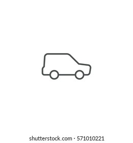 car icon. sign design