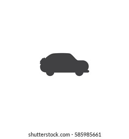 car icon. sign design