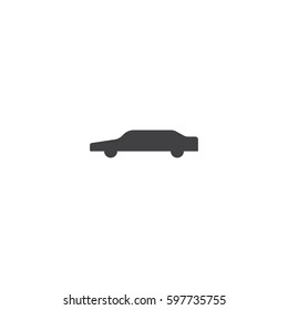 car icon. sign design