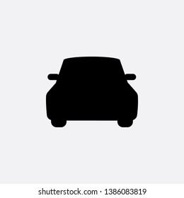 car icon sign signifier vector