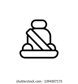 car icon sign signifier vector