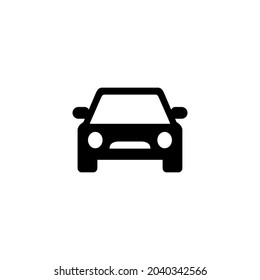 Car icon. car sign and symbol. small sedan