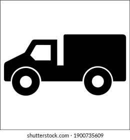 Autosymbol, Vektorgrafik. Verkehrssymbol. Autosymbol Logo Design schwarz Symbol. Autovektor für Ihr Unternehmen