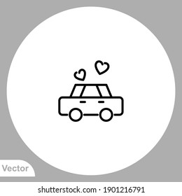 Car icon sign vector,Symbol, logo illustration for web and mobile