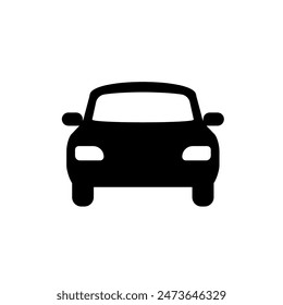 Car icon. Car icon silhouette