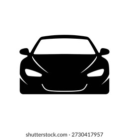 Automobil-Symbol Silhouette, Vektor einzeln