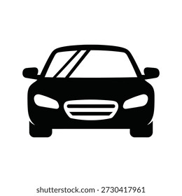 Automobil-Symbol Silhouette Vektor einzelne Design