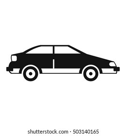 Car icon. Simple illustration of car vector icon for web design