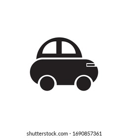 Car icon in simple style. Vector illustration