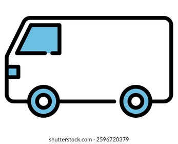 Car icon, simple vector illustration