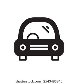 Car icon. Simple vector sign.