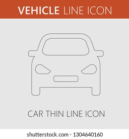 Car icon. Speed symbol. Vector illustration EPS 10.