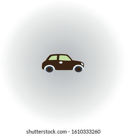 Car Icon Stock. Vector Illustration