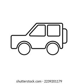 car icon, suitable for use in commercial activities and making website designs