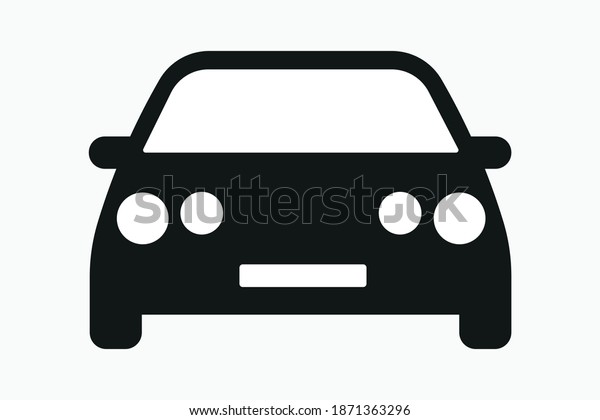 Car icon . Car . Car symbol .\
Black machine for applications and web sites. Vector\
illustration.