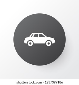 Car icon symbol. Premium quality isolated automobile element in trendy style.