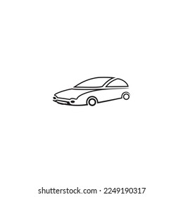 car icon symbol sign vector
