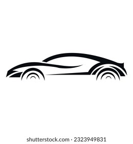 Car Icon, symbol, and vector, Can be used for web, print, and mobile