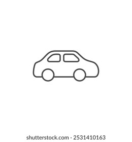 Car icon symbol vector illustration