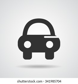 car icon  symbol  vector illustration