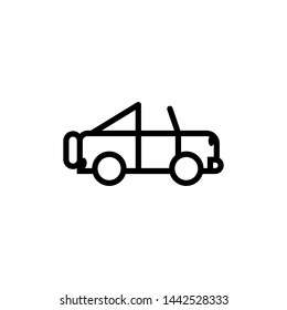 Car Icon Symbol Vector Ilustration