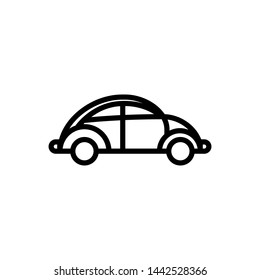 Car Icon Symbol Vector Ilustration