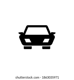 Car icon symbol vector on white background