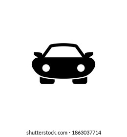 Car icon symbol vector on white background