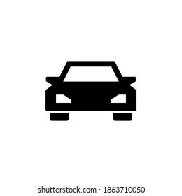 Car icon symbol vector on white background
