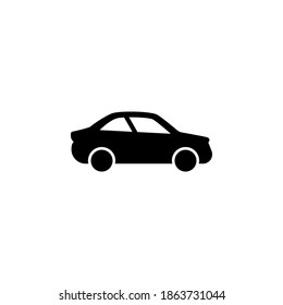 Car icon symbol vector on white background