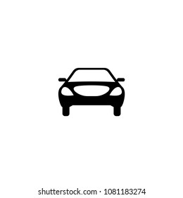Car icon template transportation
