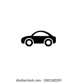 Car icon template transportation