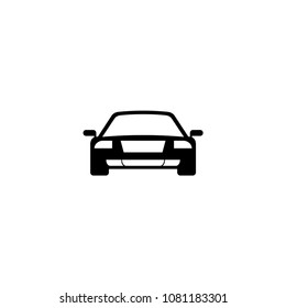 Car icon template transportation