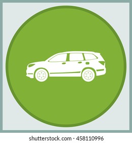 Car icon. Transport illustration.